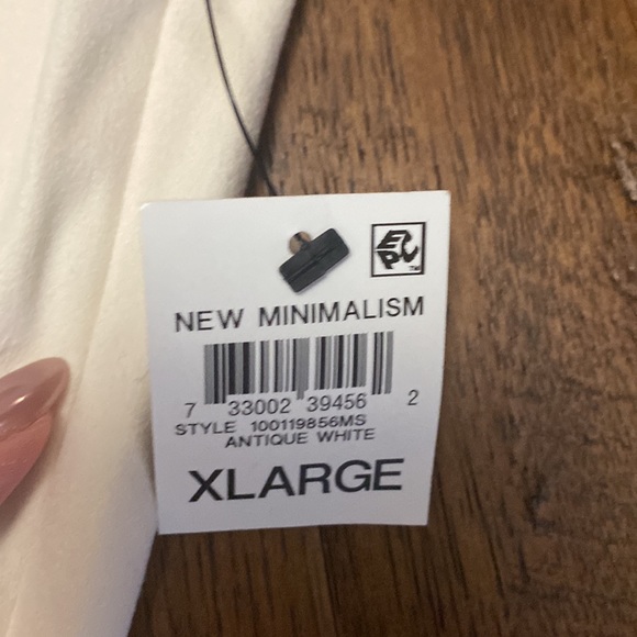 Alfani antique white skirt with slit. BNWT - Picture 3 of 8